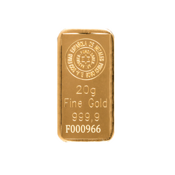 Lingote oro 20 gr - SEMPSA, España